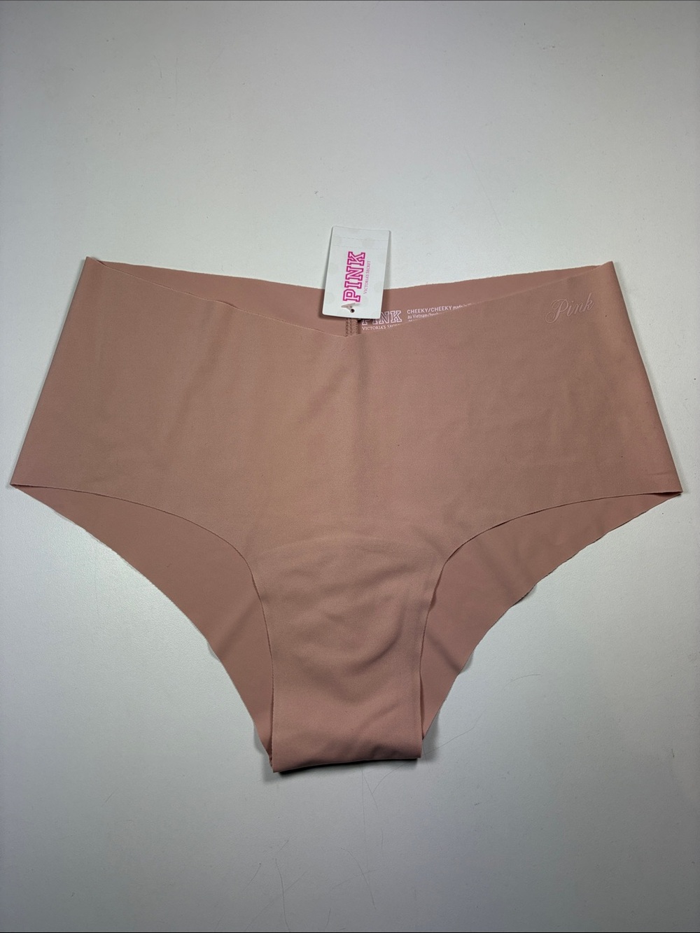 NWT PINK Victoria's Secret Seamless Cheeky Panty — Blush - Size S
